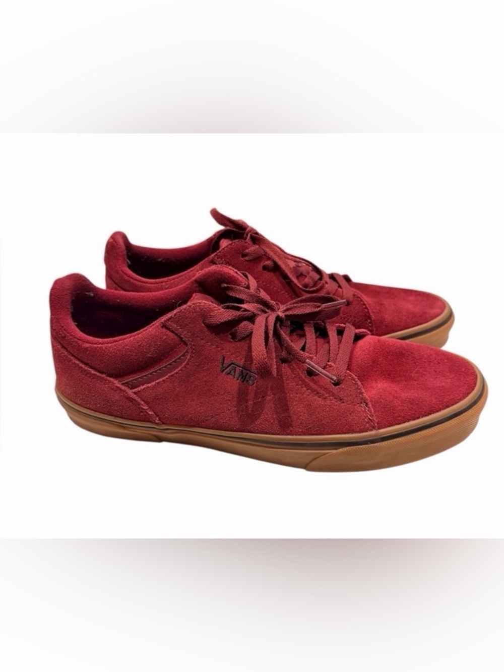 VANS Seldan Sneaker In Suede Port Gum Men’s Size 10